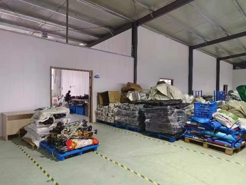 Assembly staging area